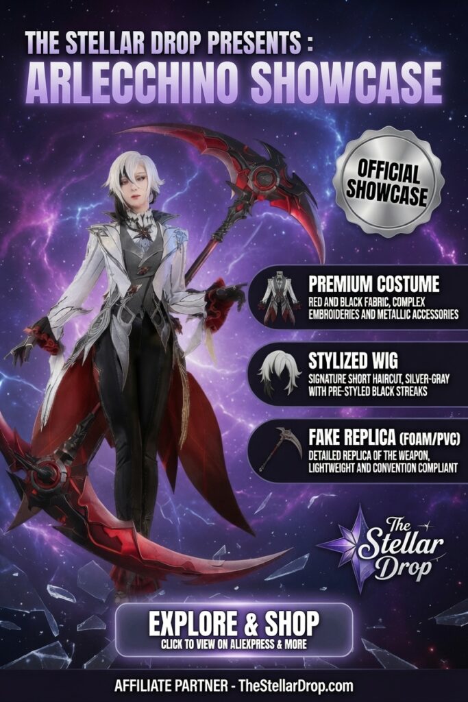 Cosplay Arlecchino Genshin Impact EN 01 Cosplay Arlecchino Genshin Impact EN 01