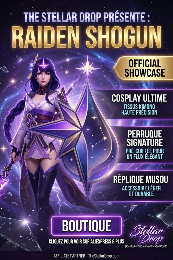 Cosplay Raiden Shogun Premium - Genshin Impact FR Cosplay Raiden Shogun Premium - Genshin Impact FR