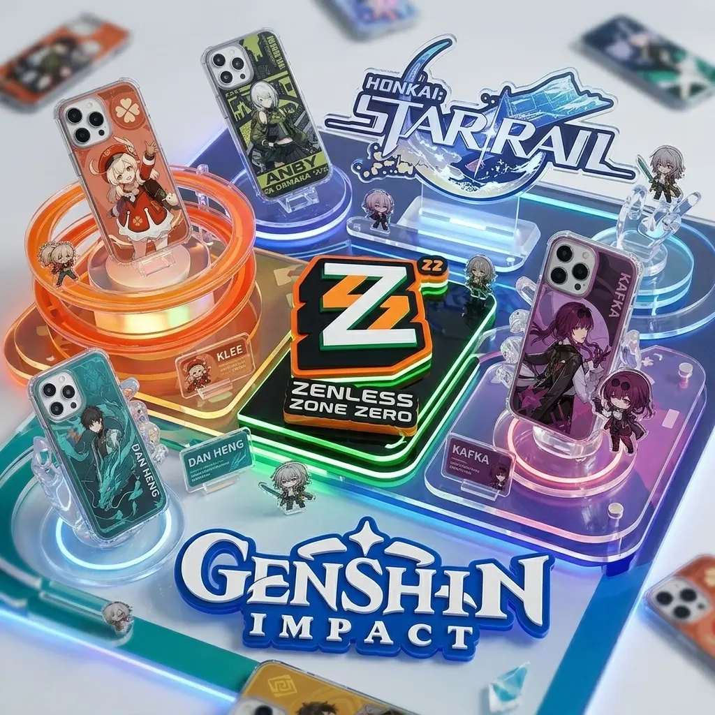 Les Coques de Téléphone Techwear ZZZ Honkai Star Rail Genshin Impact Les Coques de Téléphone Techwear ZZZ Honkai Star Rail Genshin Impact