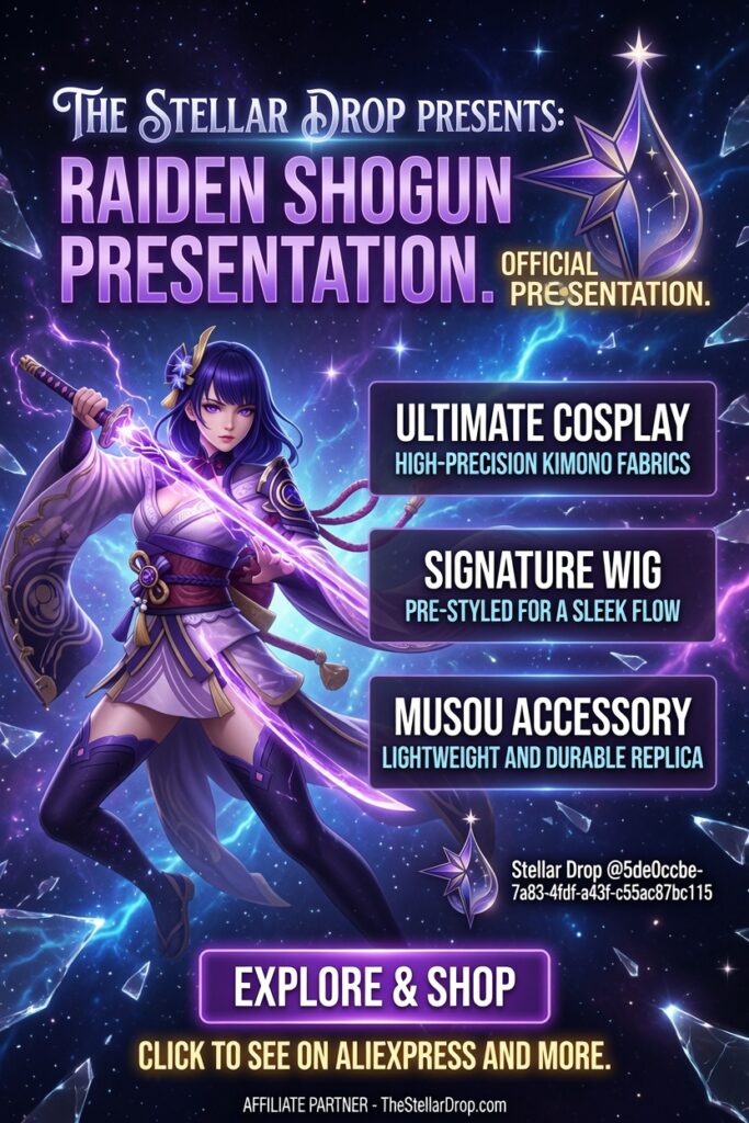 Raiden Shogun Cosplay Elite Tier - Genshin Impact Sale EN Raiden Shogun Cosplay Elite Tier - Genshin Impact Sale EN